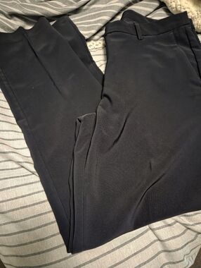 Kenar Black Dress Pants - Classic Straight Fit Size 6